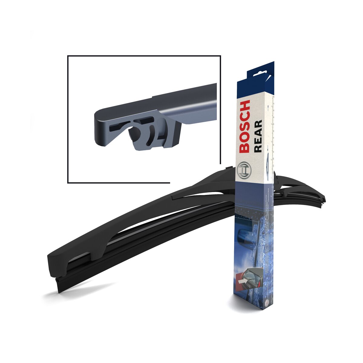 Produktbild von BOSCH Heckscheibenwischer Wischerblatt Wischer H275 275mm Für HYUNDAI