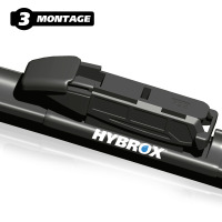 HYBROX FRONT Scheibenwischer für Smart - Fortwo (2007 - 2014)