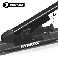 HYBROX ULTRA-X180 Front Scheibenwischer