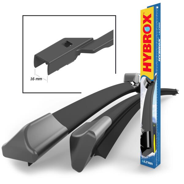 HYBROX FRONT Scheibenwischer für Citroën - C3 Aircross (2017 - 2024)