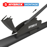 HYBROX FRONT Scheibenwischer für Mazda - 6 (2002 - 2007)